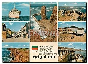 Bild des Verkufers fr Carte Postale Moderne Helgoland zum Verkauf von CPAPHIL