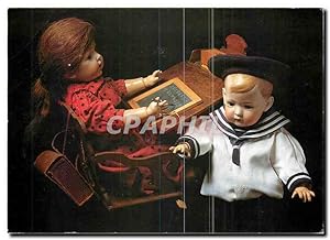Carte Postale Moderne Sammlung Franz Carl Weber Puppen mit Porzellankopfen Deutschland 1910