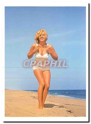 Imagen del vendedor de Carte Postale Ancienne Marilyn on the Beach Marilyn Monroe a la venta por CPAPHIL