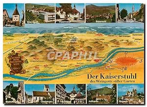 Imagen del vendedor de Carte Postale Moderne Der Kaiserstuhl des Weingotts Stiller Garten a la venta por CPAPHIL