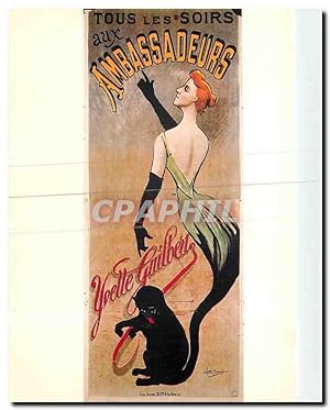 Bild des Verkufers fr Carte Postale Moderne Ambassadeurs Henri Dumont Ambassadeurs Yvette Guilbert zum Verkauf von CPAPHIL