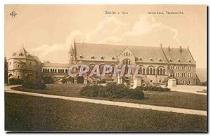 Carte Postale Ancienne Goslar Harz Kaiserhaus Totalansicht