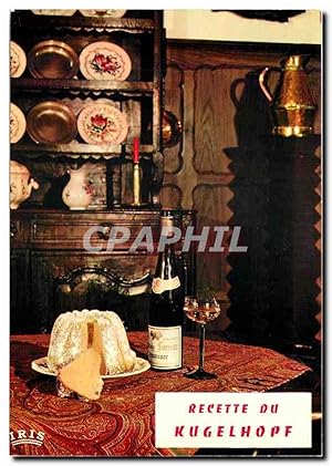 Seller image for Carte Postale Moderne Recete du Kugelhopf Alsacien for sale by CPAPHIL