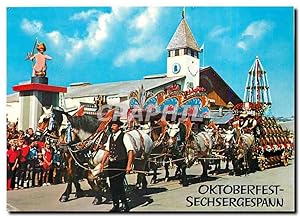 Immagine del venditore per Carte Postale Moderne Oktoberfest-Sechsergespann venduto da CPAPHIL