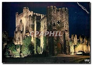 Carte Postale Moderne Gand - Illumination of Count's Castle