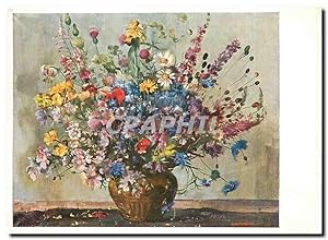 Bild des Verkufers fr Carte Postale Moderne Herm Fricke Flowers of Summer zum Verkauf von CPAPHIL