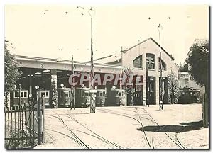 Bild des Verkufers fr Carte Postale Moderne Das neue Depot Steinachstrasse mit Wagen aller drei Linien zum Verkauf von CPAPHIL