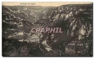 Immagine del venditore per Gorges du Tarn Carte Postale Ancienne Le pont Sublime Le Tarn en amont venduto da CPAPHIL