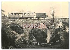 Bild des Verkufers fr Carte Postale Ancienne Train pour Monthey sur le viaduc de Chemex zum Verkauf von CPAPHIL