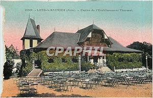 Bild des Verkufers fr Carte Postale Ancienne LONS LE SAUNIER (JURA)-Casino de l'Etablissement Thermal zum Verkauf von CPAPHIL