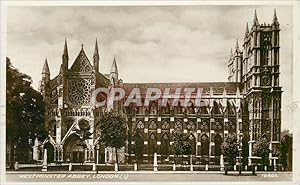 Carte Postale Ancienne Westminster Abbey London