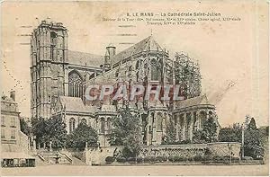 Bild des Verkufers fr Carte Postale Ancienne Le Mans La Cathdrale Saint Julien zum Verkauf von CPAPHIL