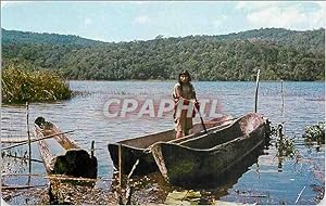 Imagen del vendedor de Carte Postale Ancienne Laguna Naha Comunidad Lacandona Chiapas Mexico a la venta por CPAPHIL