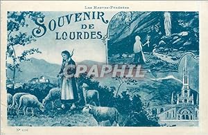 Seller image for Carte Postale Ancienne Les Hautes Pyrenees Souvenir de Lourdes for sale by CPAPHIL