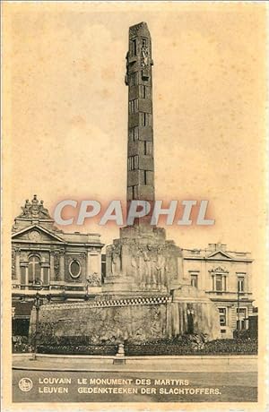 Seller image for Carte Postale Ancienne Louvain Le Monument des Martyrs for sale by CPAPHIL