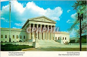 Carte Postale Ancienne La Cour Supreme Washington DC