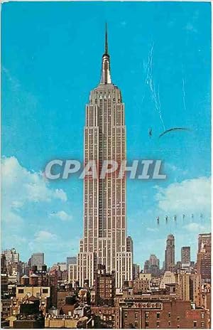 Image du vendeur pour Carte Postale Ancienne Empire State Building New York City mis en vente par CPAPHIL