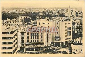 Seller image for Carte Postale Ancienne Casablanca Un coin de la Place de France Vox for sale by CPAPHIL