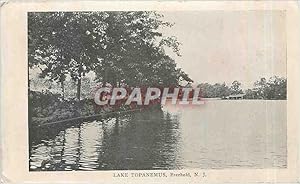 Carte Postale Ancienne Lake Topanemus Freehold