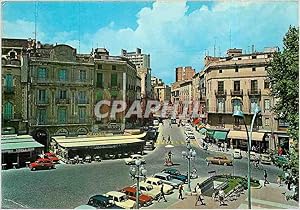 Carte Postale Moderne Figueras Rambla Y Subida Castillo