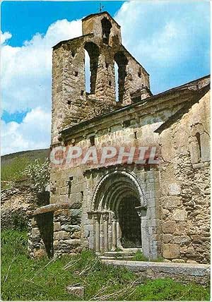 Bild des Verkufers fr Carte Postale Ancienne Guils de Cerdanya Girona Iglesia Romanica Sant Esteve zum Verkauf von CPAPHIL