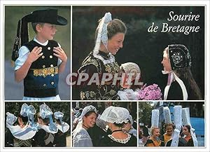 Bild des Verkufers fr Carte Postale Ancienne Sourire de Bretagne zum Verkauf von CPAPHIL