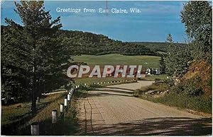 Carte Postale Moderne Greetings from Eau Claire Wis