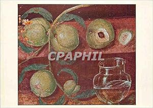 Image du vendeur pour Carte Postale Moderne Ville d'Herculanum Nature morte aux peches mis en vente par CPAPHIL