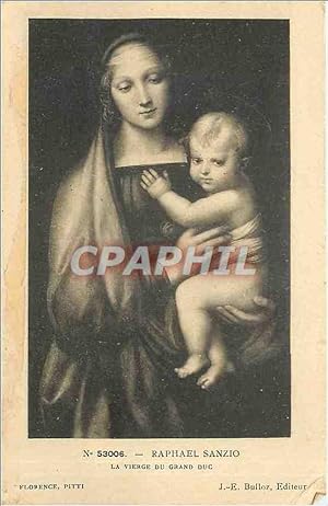 Image du vendeur pour Carte Postale Ancienne Raphael Sanzio La Vierge du Grand Duc mis en vente par CPAPHIL