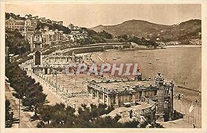 Carte Postale Ancienne San Sebastian Balneario de la Perla