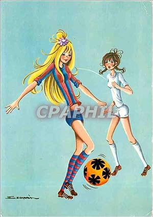 Seller image for Carte Postale Moderne Femme Football for sale by CPAPHIL