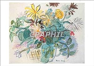 Bild des Verkufers fr Carte Postale Ancienne Raoul Dufy Bouquet de fleurs zum Verkauf von CPAPHIL