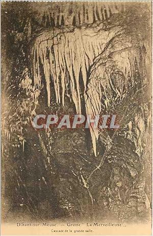 Carte Postale Ancienne Dinant-sur-Meuse - Grotte ''La Merveilleuse''