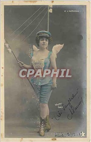 Image du vendeur pour Carte Postale Ancienne Femme L'Europeen Stephane Ange Thtre mis en vente par CPAPHIL