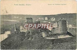 Carte Postale Ancienne Petit Andely Eure Ruines du Château Gaillard