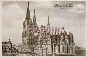 Bild des Verkufers fr Carte Postale Ancienne Coln Gross stadt le Ben Dom zum Verkauf von CPAPHIL