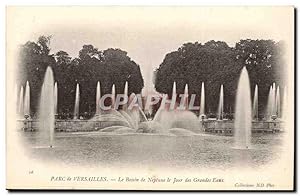 Bild des Verkufers fr Versailles - Palais de Versailles - Le Bassin de Neptune le Jour des Grandes Eaux - Carte Postale Ancienne zum Verkauf von CPAPHIL