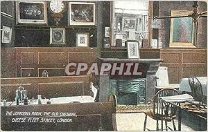 Carte Postale Ancienne The Johnson Room The Old Cheshire Cheese Fleet Street London