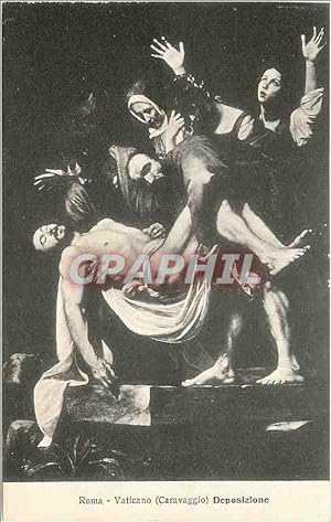Seller image for Carte Postale Ancienne Roma Vaticano Caravaggio Deposizione for sale by CPAPHIL