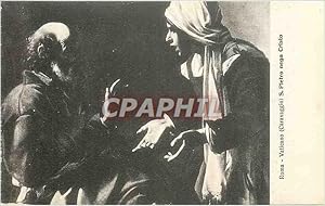 Immagine del venditore per Carte Postale Ancienne Roma Vaticano Caravaggio S Pietro nega Cristo venduto da CPAPHIL