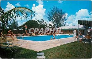 Carte Postale Ancienne The Margie Ledge Pool and Cabana Club Miami Springs Fla