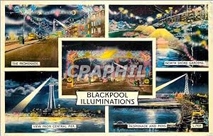 Seller image for Carte Postale Ancienne BLACKPOOL ILLUMINATIONS for sale by CPAPHIL