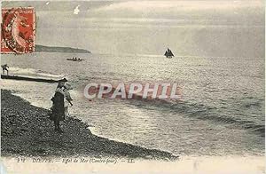 Bild des Verkufers fr Carte Postale Ancienne Dieppe Effet de Mer Contre Jour zum Verkauf von CPAPHIL