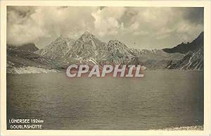 Carte Postale Ancienne Lunersee Douglashutte