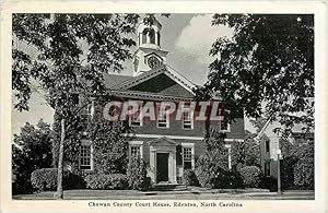 Carte Postale Ancienne Chowan County Court House Edenton North Carolina