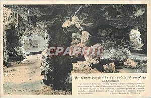 Carte Postale Ancienne Ste Genevieve des Bois par St Michel sur Orge le Souterrain