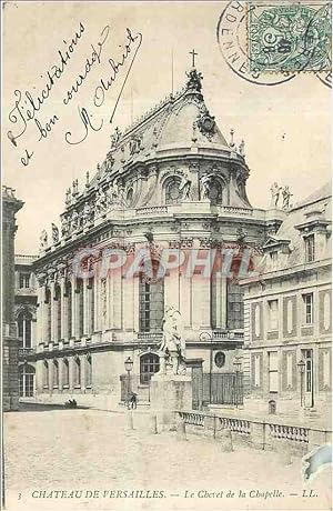 Seller image for Carte Postale Ancienne Chteau de Versailles le chevet de la chapelle for sale by CPAPHIL