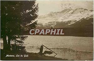 Carte Postale Ancienne Montana Lac dy Golf