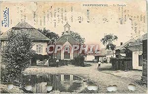 Carte Postale Ancienne Parfondeval le Temple