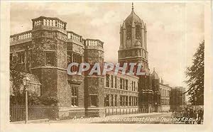 Carte Postale Ancienne Oxford Christ church west front